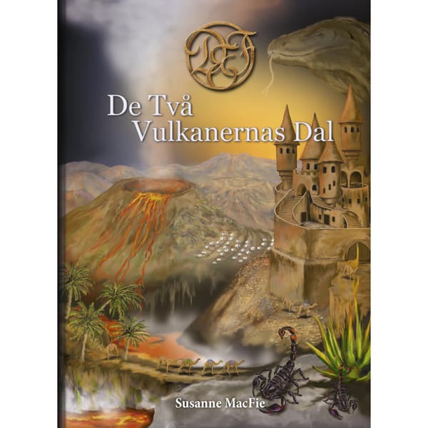 De Två Vulkanernas Dal (bok, kartonnage)