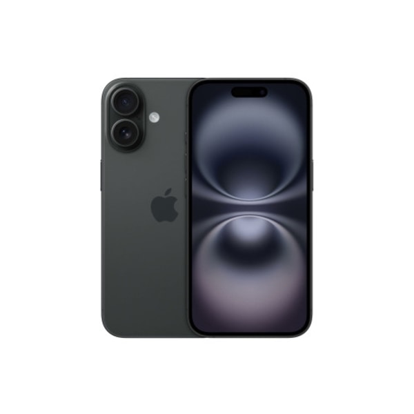 Apple iPhone 16 - svart - 5G smartphone - 256 GB - GSM Svart
