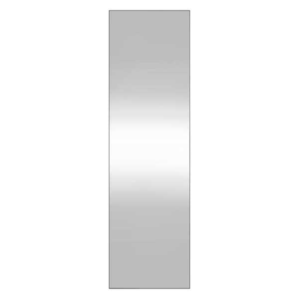 Väggspegel 30x100 cm glas rektangulär