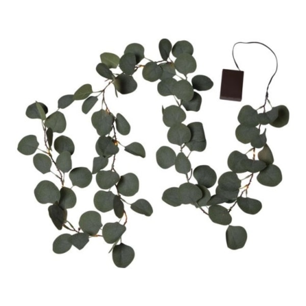 Ljusslinga STAR T Eucalyptus timer 180cm Brun, Koppar, Grön