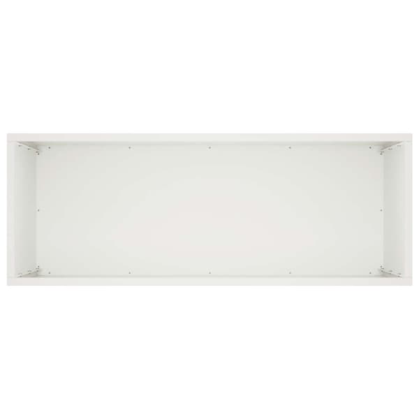 Trädgårdsplanterare 2 st Vit 80 x 30 x 50 cm Kallvalsat stål