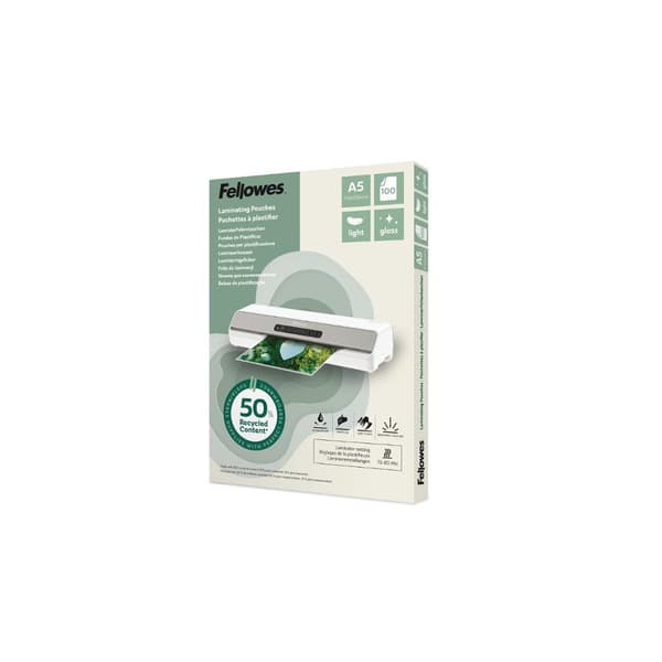 Laminat FELLOWES A5 Light 100/fp