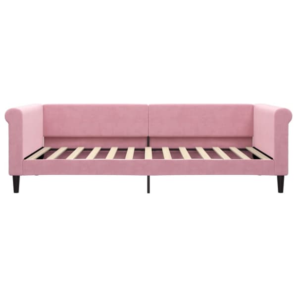 Dagbädd rosa 100x200 cm sammet