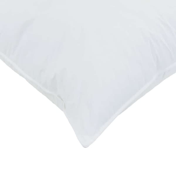 Duntäcke med kudde 2 pcs Vit Mikrofiber