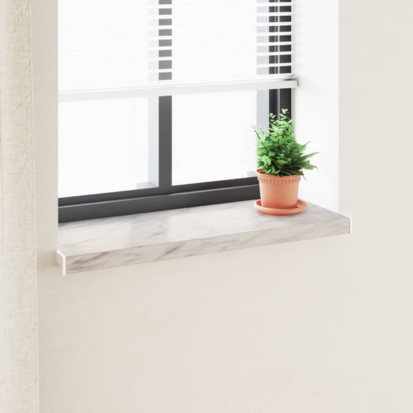 Fönsterbräda Marmorstruktur 60 x 30 x 4,5 cm PVC