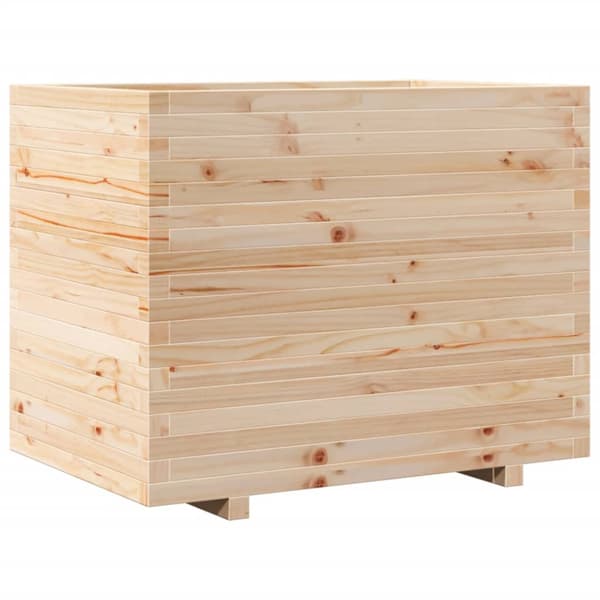 Odlingslåda 90x60x72 cm massivt furuträ