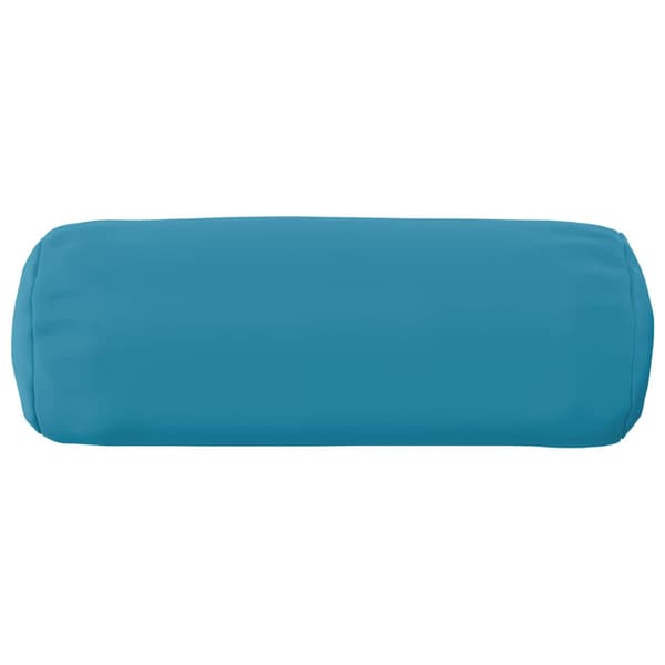 Kuddöverdrag 2 st HEERLEN Ljusblå Ø 15 x 40 cm Polyester