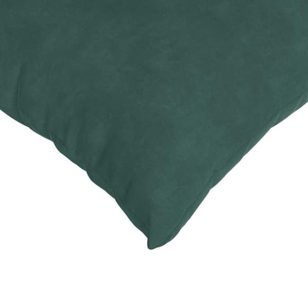 Sofakuddar 2 pcs Mörkgrön 45 x 45 cm Kordread tyg