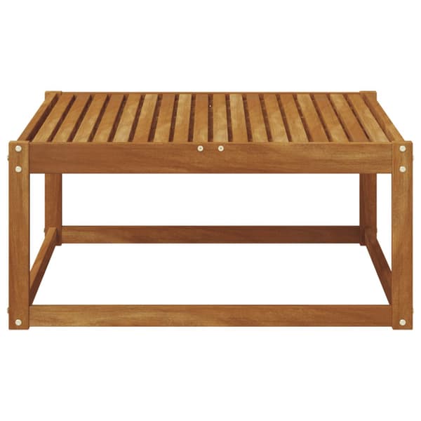 Utomhusbord Naturfärg 79 x 79 x 37 cm