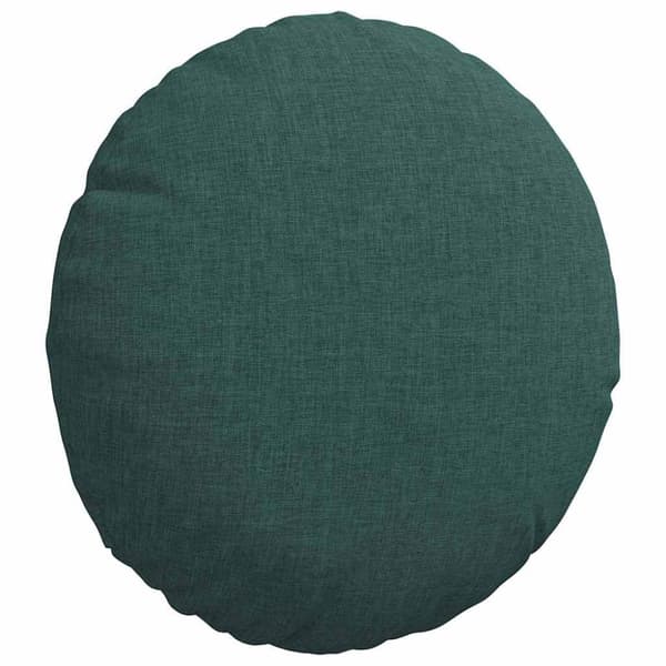 Sittkuddar 2 pcs Mörkgrön Ø30 x 13 cm tyg