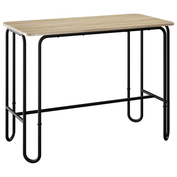Matbord 100 x 50 x 75 cm Konstruerat trä Sonoma-ek Rektangulär