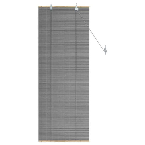 Rullgardin Grå 50 x 160 cm Bambu