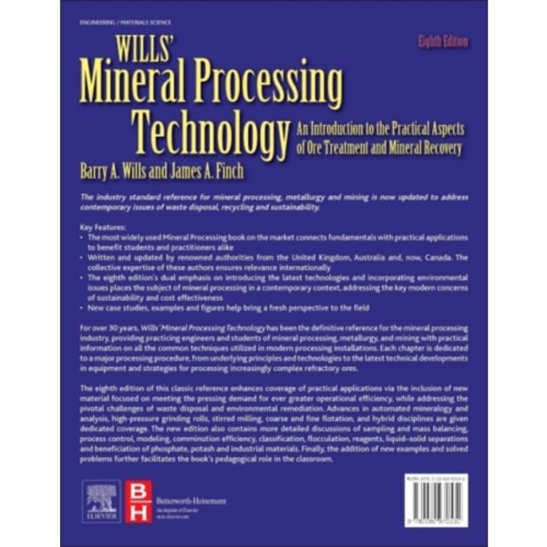 Wills' Mineral Processing Technology (häftad, eng)