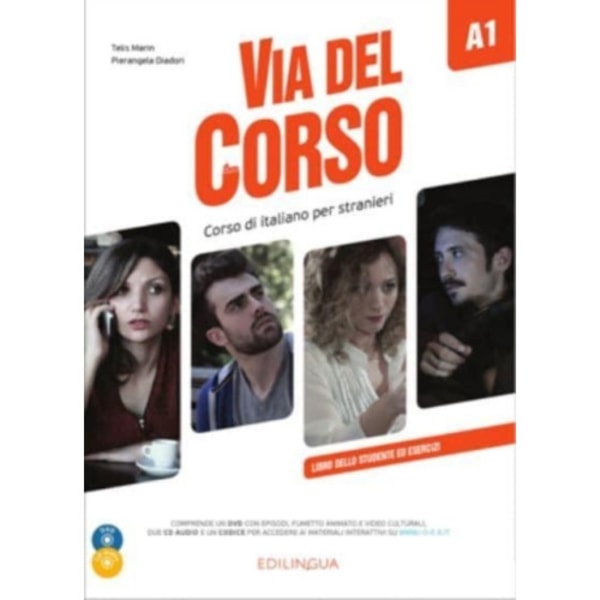 Via del Corso A1 + online IDEE access code (häftad, ita)