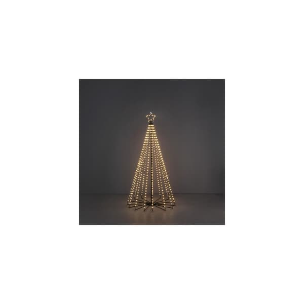 Julgran metall 1,8m LED utomhus