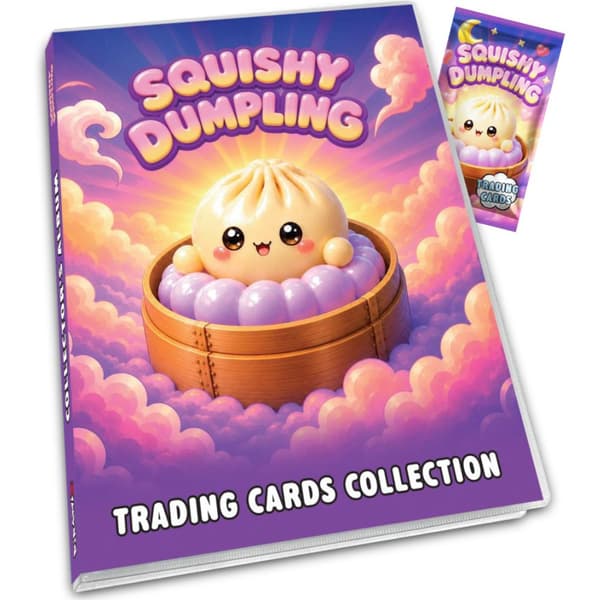 Squishy Dumplings Album Incl. 1 Foilpack