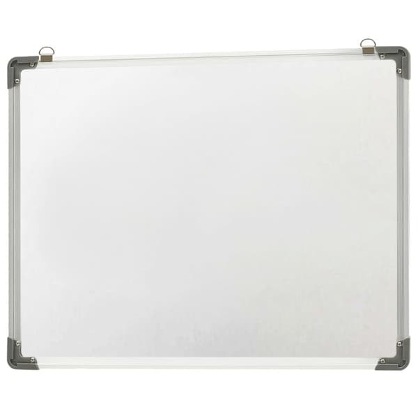 Magnetisk whiteboard vit 70x50 cm stål