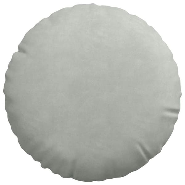 Sittkuddar 2 pcs Ljusgrå Ø30 x 13 cm Sammet