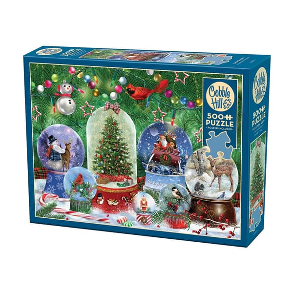 Snow Globes, Pussel, 500 bitar, Cobble Hill