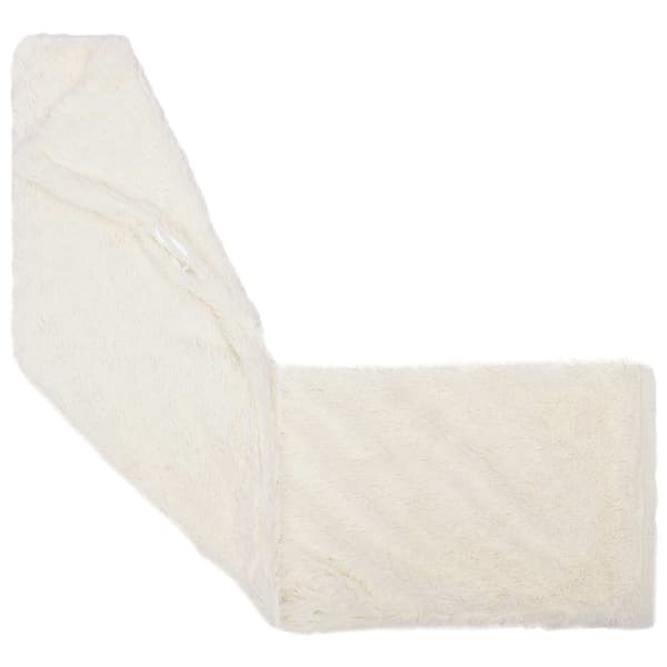 Kudde med kudde HEERLEN 2 st Vit PV Fleece
