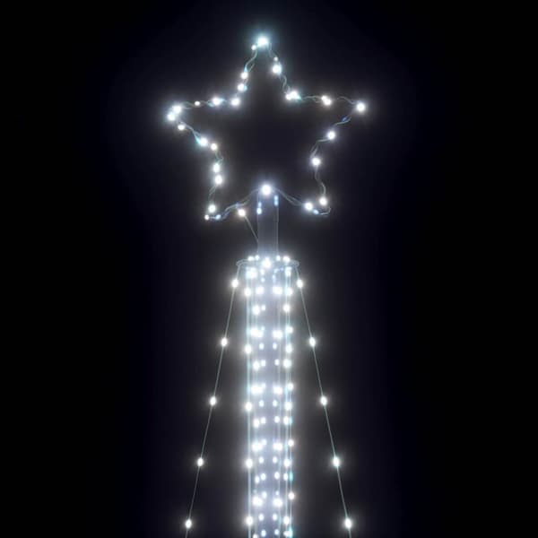 LED julgran 525 LED kallvit 302 cm