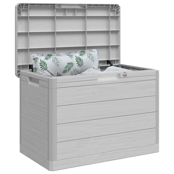 Dynbox grå 77,5x44,5x53 cm polypropen