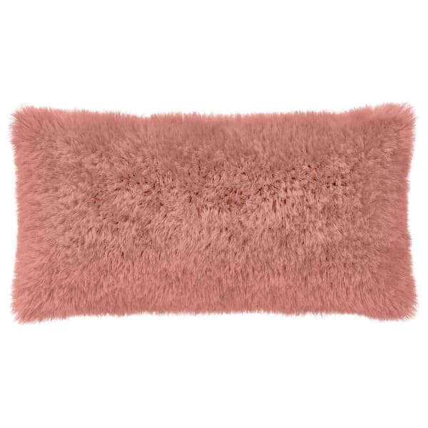 Kuddöverdrag 2 st HEERLEN Rosa 40 x 80 cm PV Fleece
