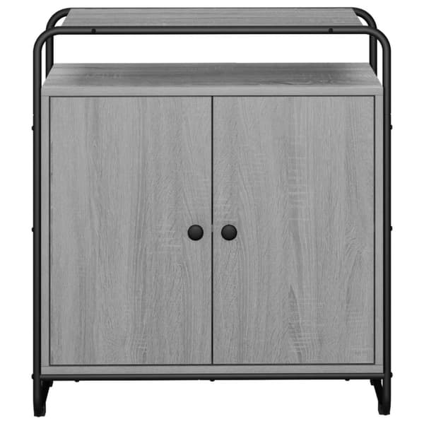 Sideboard Grå Sonoma 68 x 35 x 75 cm Konstruerat trä