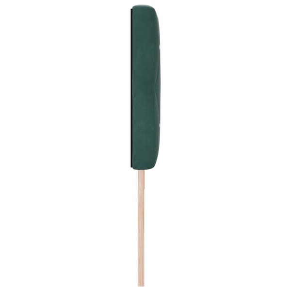 Huvudgavel Mörkgrön 180 cm Sammet