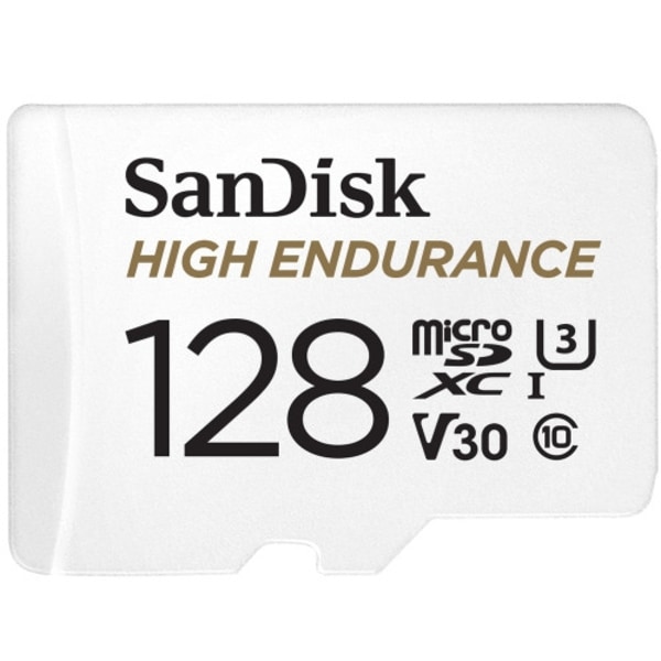 SanDisk High Endurance - flash-minneskort - 128 GB - mikroSDXC UHS-I