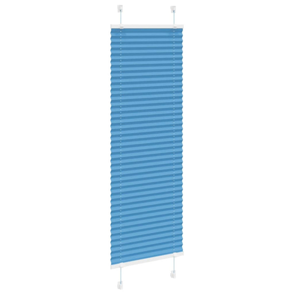 Plisserad persienn blå 40x150 cm tyg bredd 39,4cm polyester