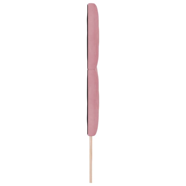 Huvudgavel Rosa 180 cm Sammet