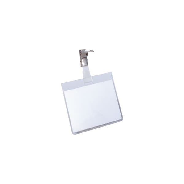 Namnskylt DURABLE clips liggande 25/fp
