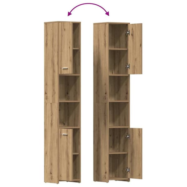 Badrumsmöbler set 4 delar artisan ek konstruerat trä