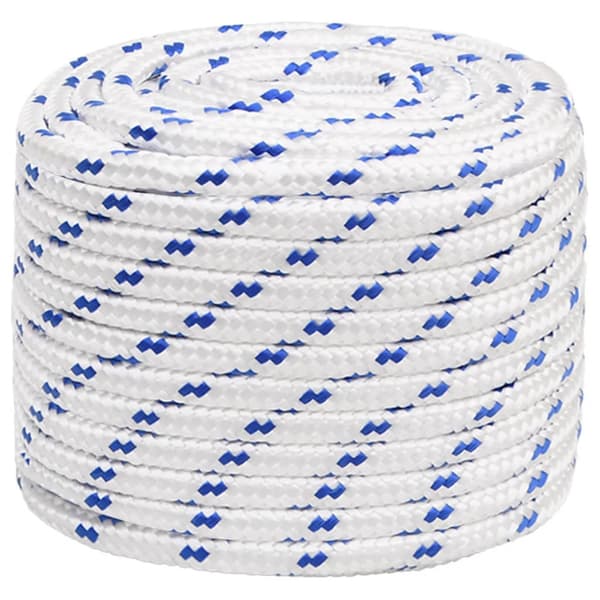 Båtlina vit 18 mm 25 m polypropylen