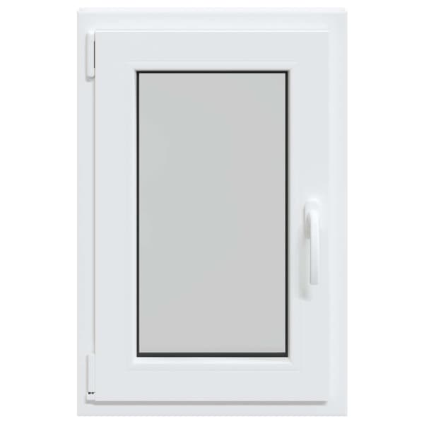 Källarfönster RISOR Vit 50 x 75 cm PVC och glas