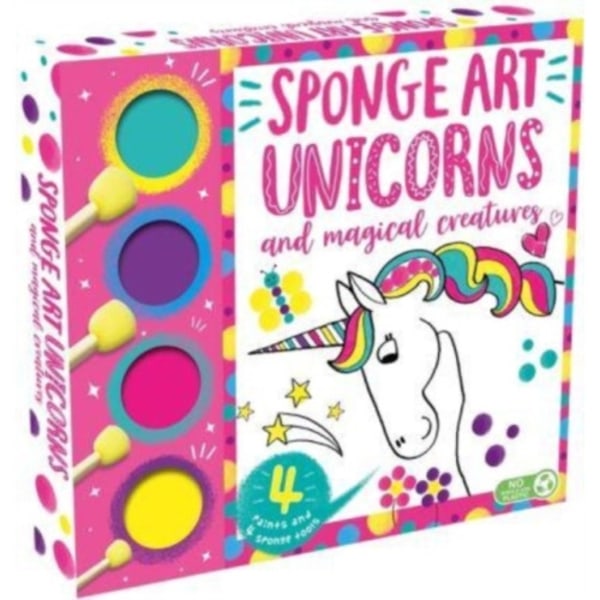 Sponge Art Unicorns and Magical Creatures (häftad, eng)
