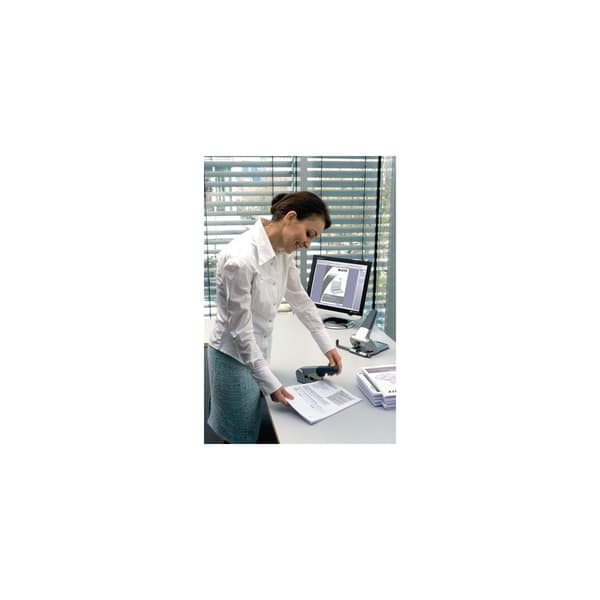 Blockhäftare LEITZ 80 ark silver