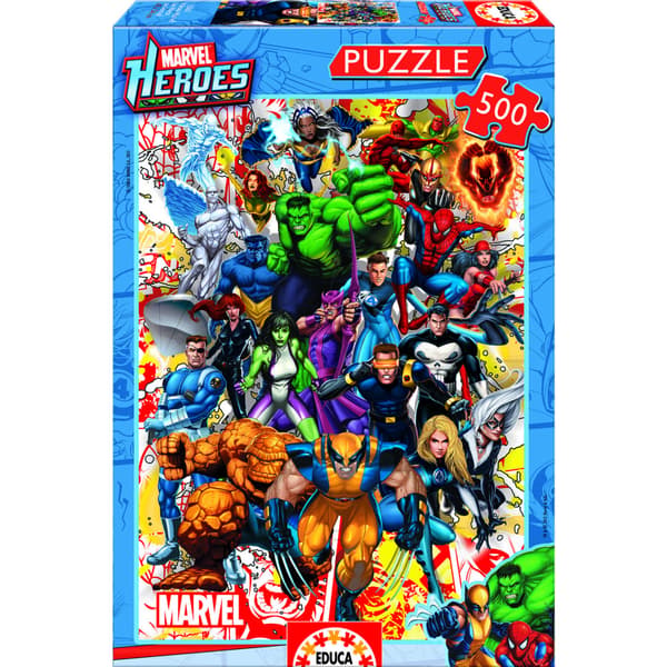 Educa 500 Marvel Heroes