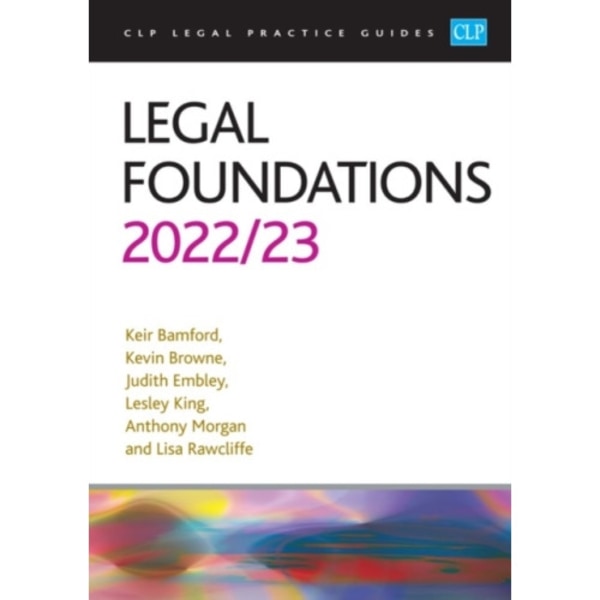 Legal Foundations 2022/2023 (häftad, eng)