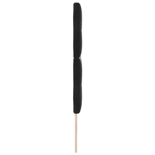 Huvudgavel Svart 200 cm Sammet
