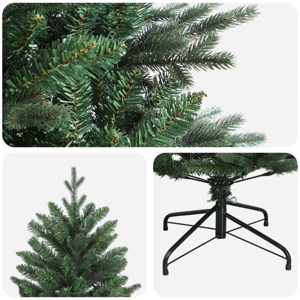 Plast Hingad Julgran 120 cm PVC och PE Grön