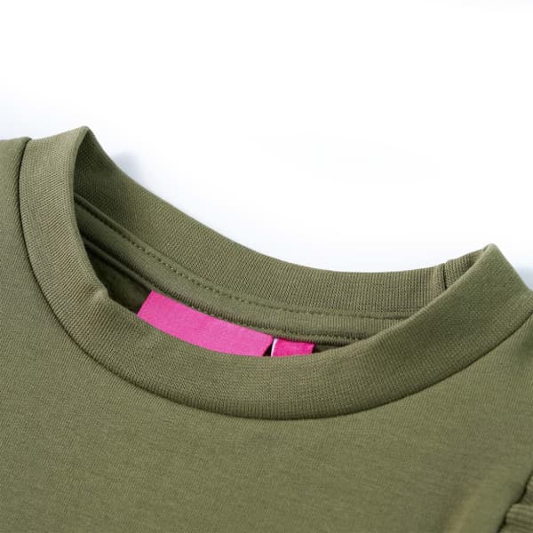 Tröja för barn khaki 128