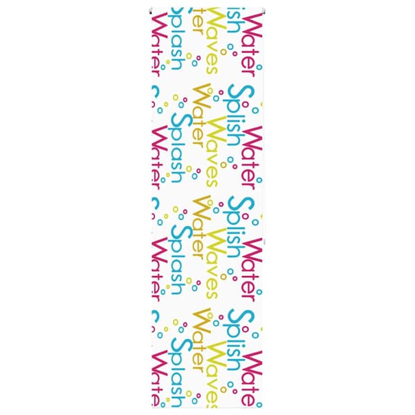 Rullgardin för dusch 70x240 cm tyg bredd 66 cm