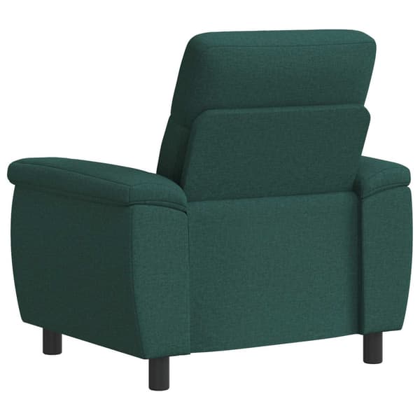 Soffa Mörkgrön 95 x 90 x 95 cm Tyg