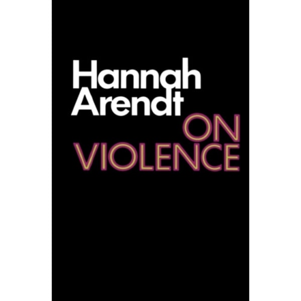 On Violence (häftad, eng)