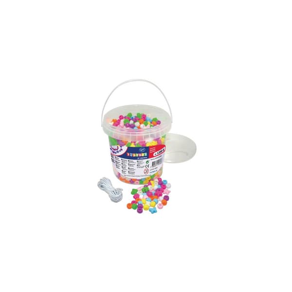 Plastpärlsats stora hål 1200/fp