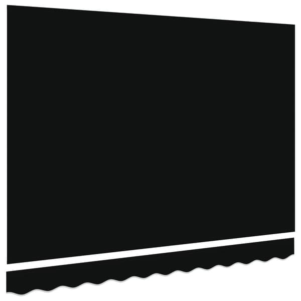 Markisväv Svart 3,5 x 2,5 m Polyester