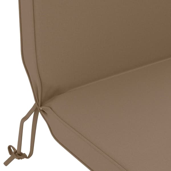 Solsängkudde 100% Polyester Taupe 55 x 124 x 5 cm