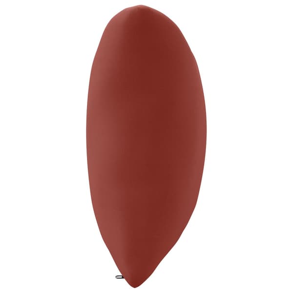 1-delad ryggkudde PUTTEN 100% Polyester Röd 80 x 40 x 15 cm
